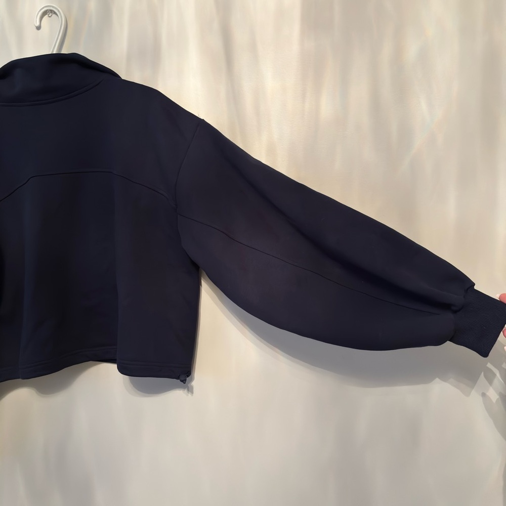Lululemon Cotton Terry Tennis Half Zip - Picture 7 of 7
